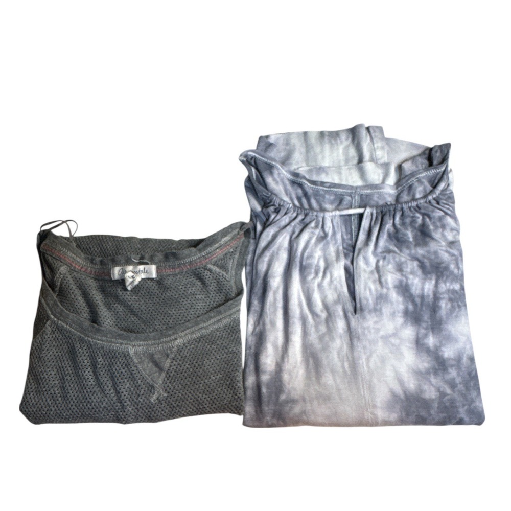 Bundle Y2K American Eagle Soft Sexy Tie‎ Dye/Aeropostale Waffle Knit Medium